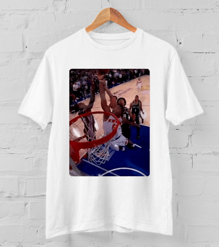 OG Anunoby Laocoon Knicks Game 4 Basketball Moment T-Shirt