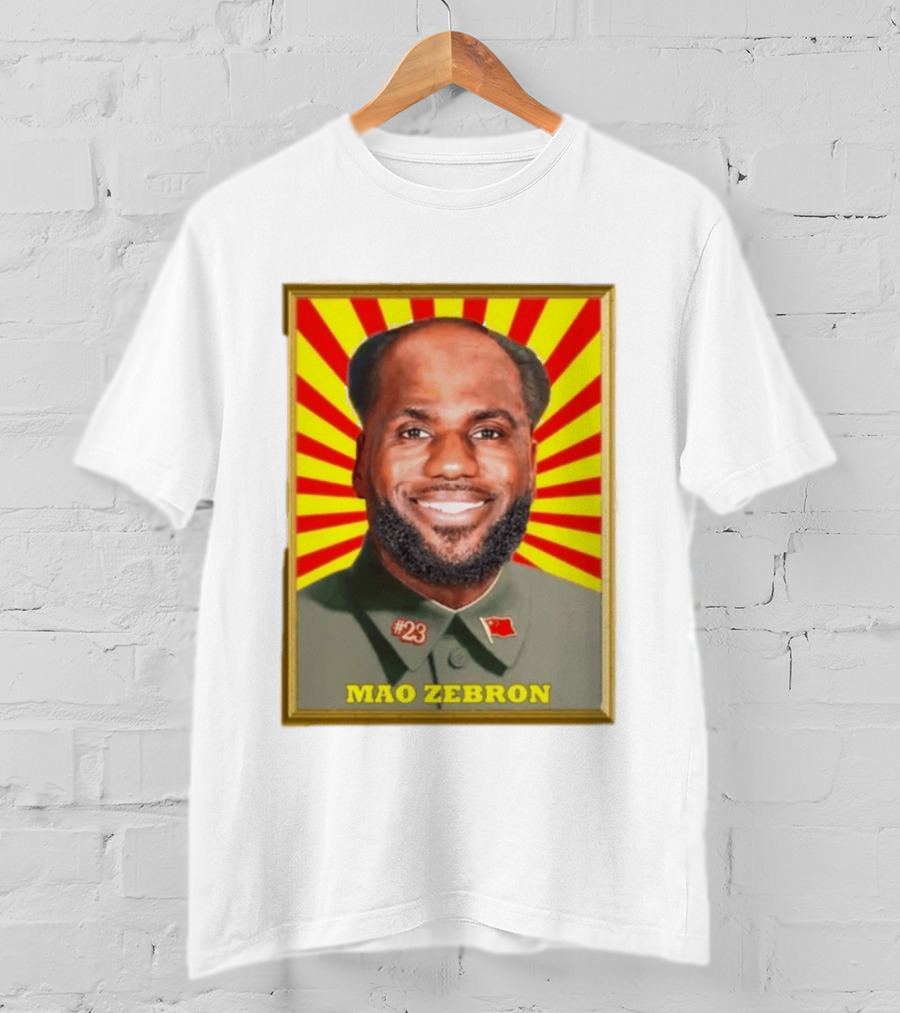 Mao Zebron #23 Lebron James Meme T-Shirt