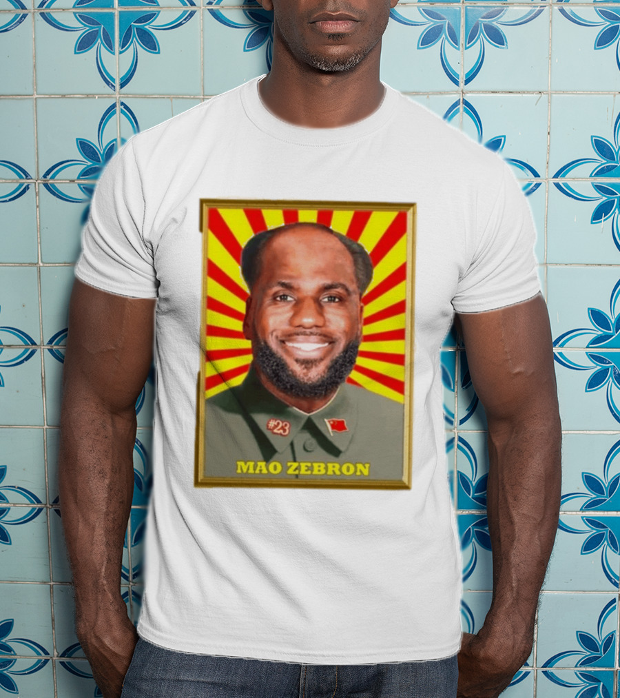Mao Zebron #23 Lebron James Meme T-Shirt