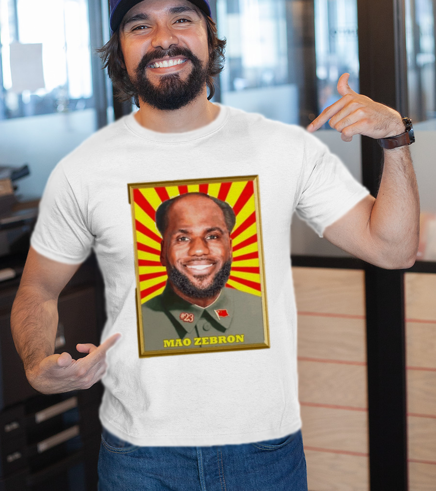 Mao Zebron #23 Lebron James Meme T-Shirt