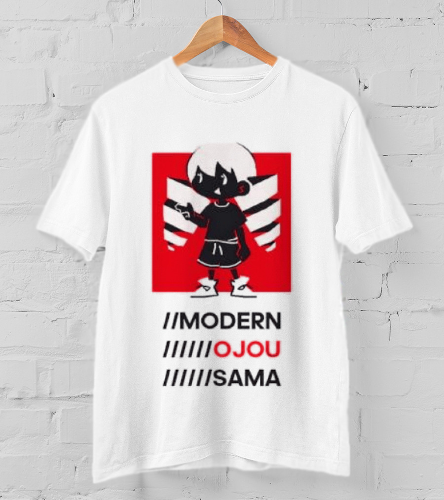 Modern Ojou Sama Character With Bold Hairstyle And Attitude T-Shirt