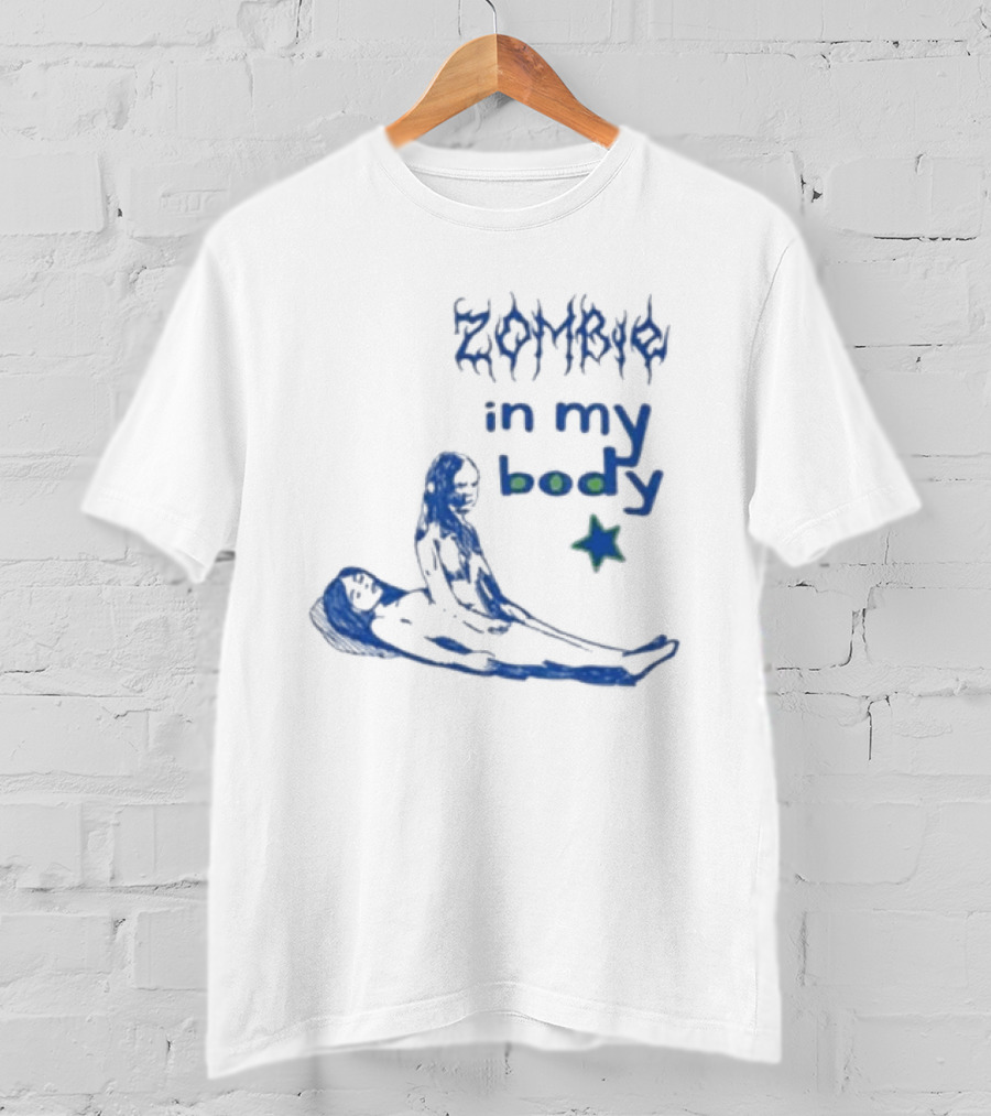 Olivia Rodrigo Zombie In My Body Blue Sketchy T-Shirt