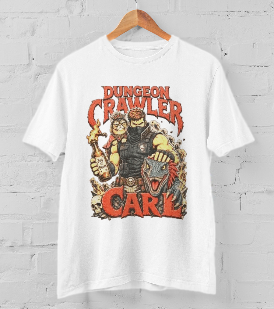 Dungeon Crawler Carl Princess Donut And Mongo You Will Not Break Me T-Shirt
