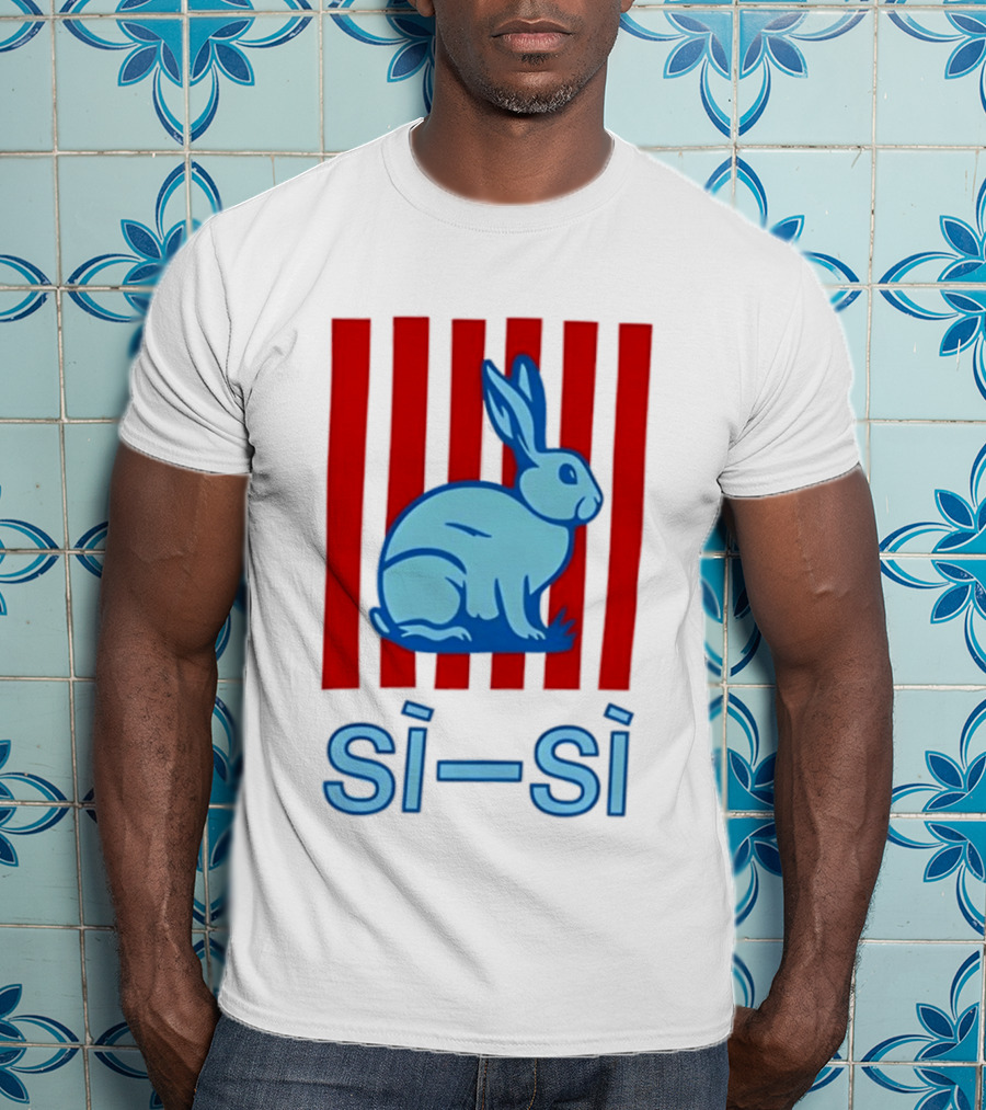 Rm Bottega Veneta Sisi Rabbit Stripes Si Si T-Shirt