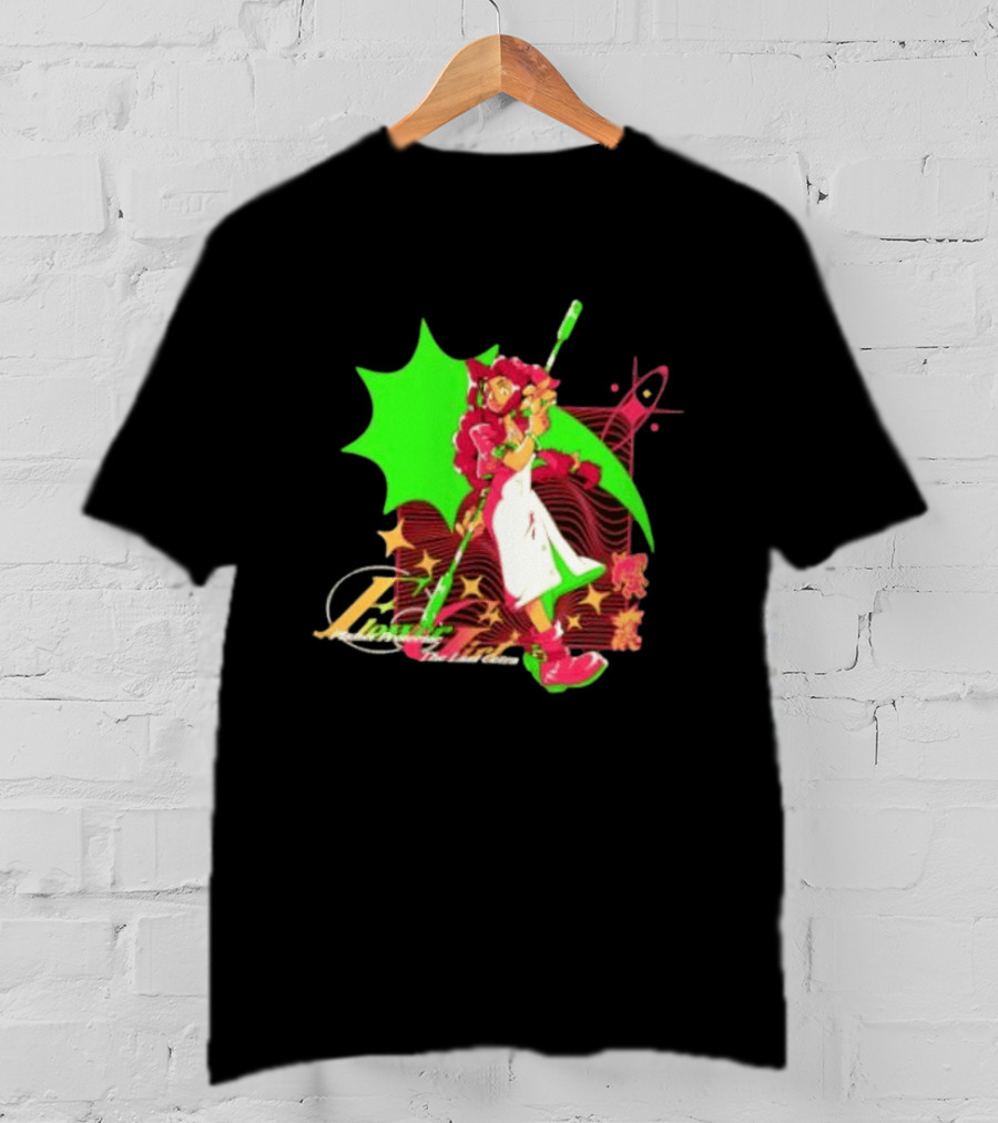 Aerith Gainsborough Final Fantasy VII Flower Girl Planet Protector Last Cetra Fantasy Art Nouveau T-Shirt