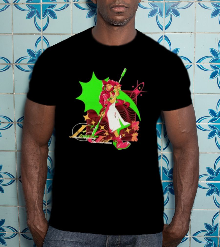 Aerith Gainsborough Final Fantasy VII Flower Girl Planet Protector Last Cetra Fantasy Art Nouveau T-Shirt