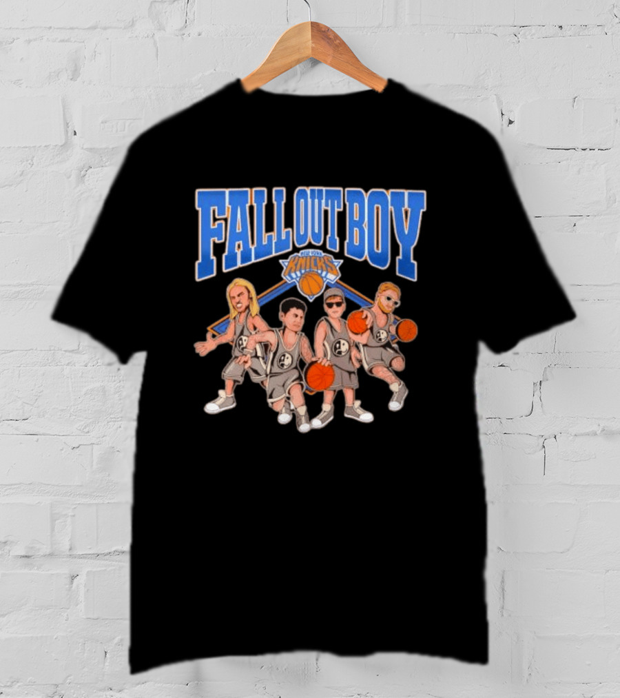 Fall Out Boy New York Knicks So Much For Our Dust Basketball Band Effort T-Shirt