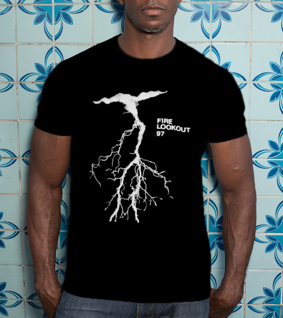 Fire Lookout 97 Lightning Bolt T-Shirt