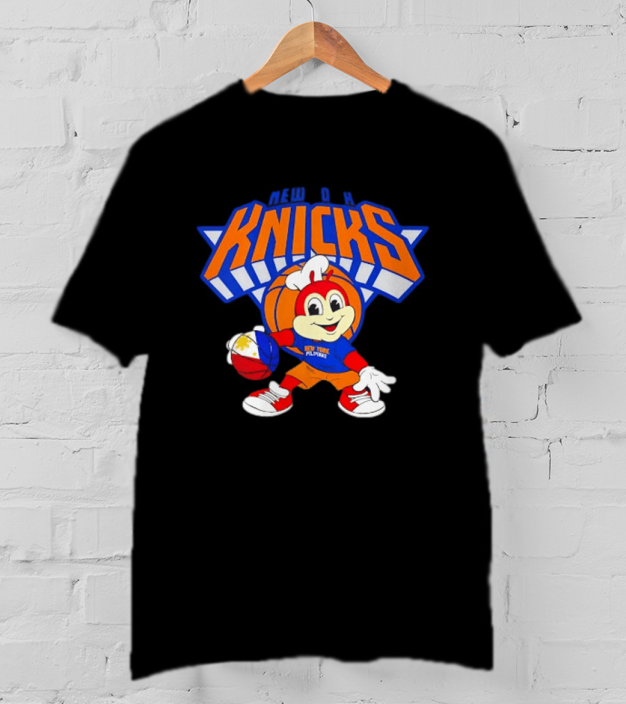 Jollibee New York Pilipinas Knicks Basketball T-Shirt