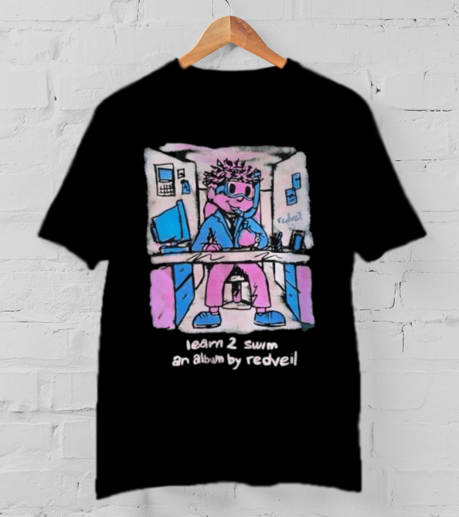 Learn 2 Swim An Album By Redveil Stylized T-Shirt