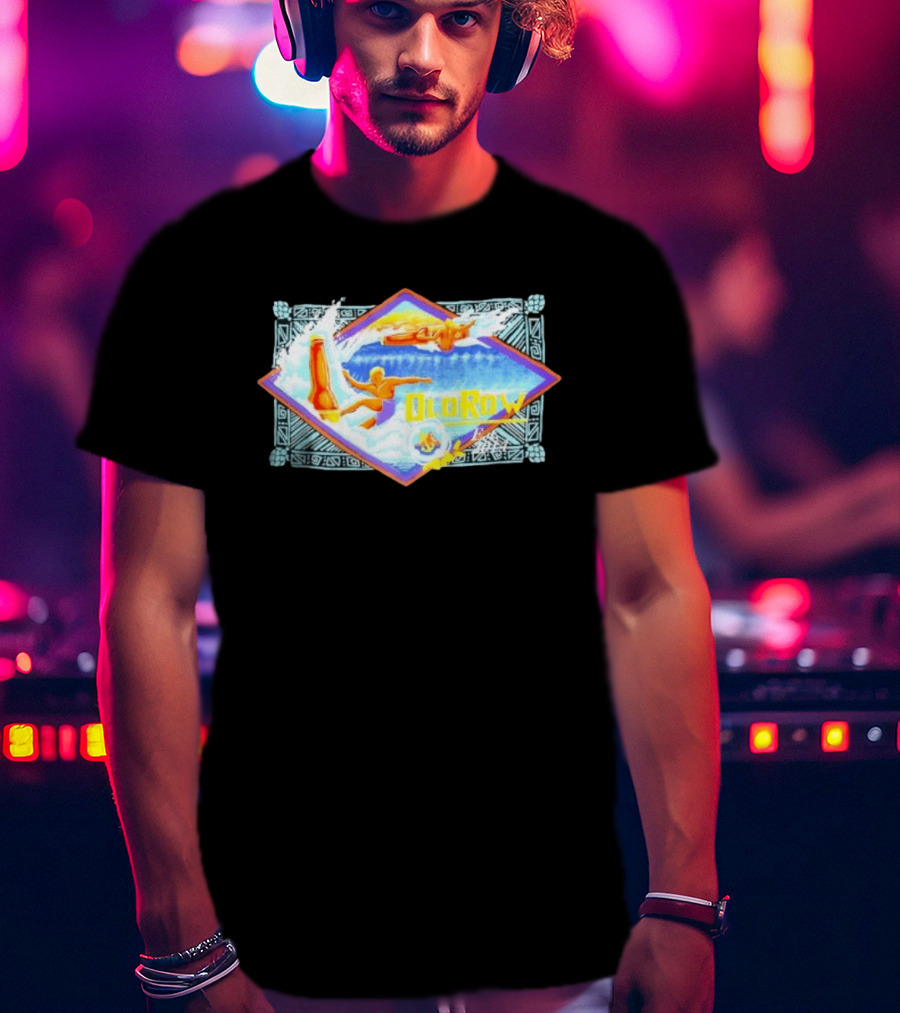 Old Row Surfing Beer Bottle Wave Coastal Beach Life Ocean 2014 T-Shirt