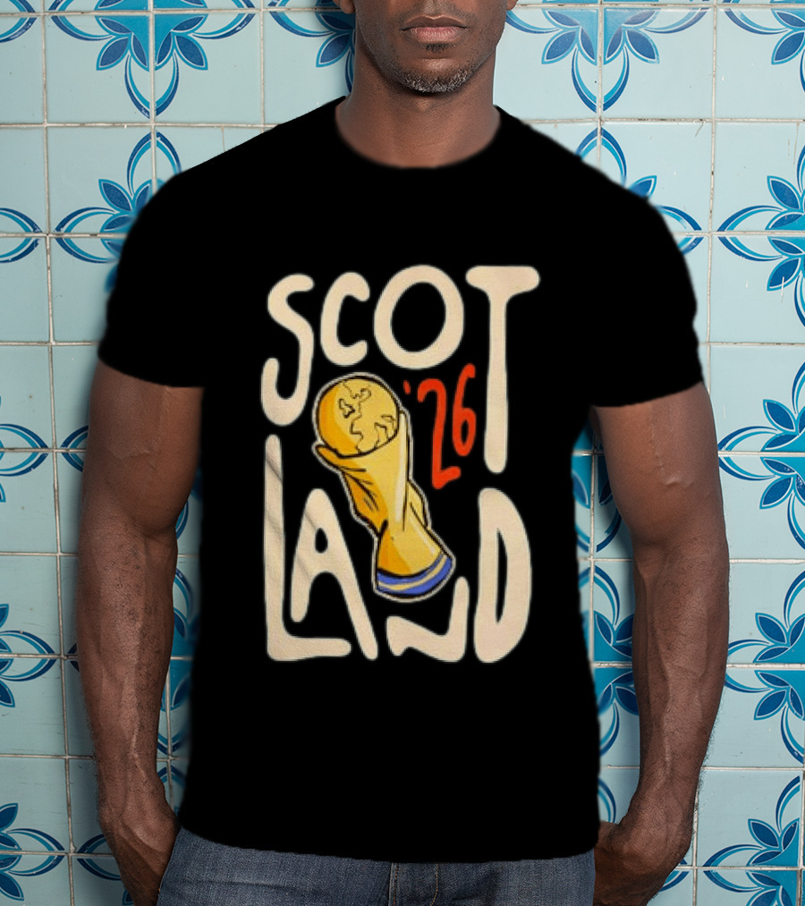 Scotland 2026 Trophy Cup Celebration T-Shirt