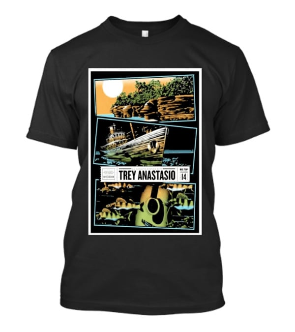 Trey Anastasio Acoustic Evening June 14 Bayfield Tour Big Top Venue Official Event T-Shirt