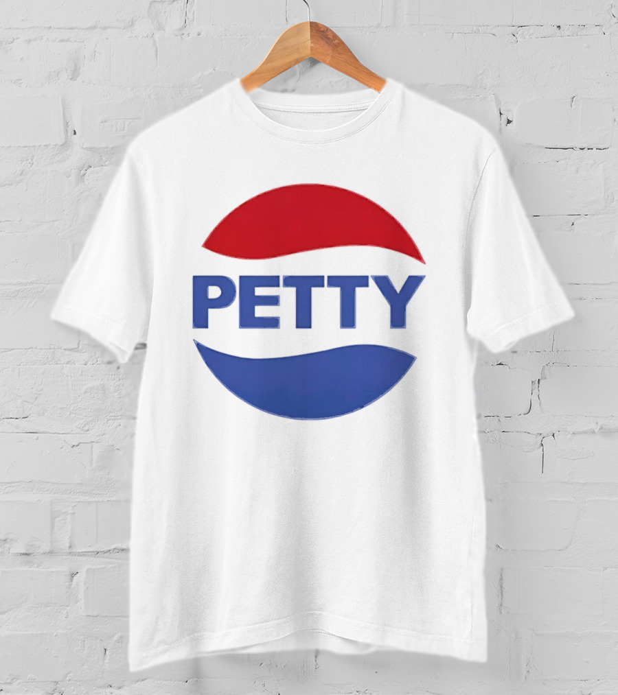 PETTY Pepsi Parody Red Blue T-Shirt