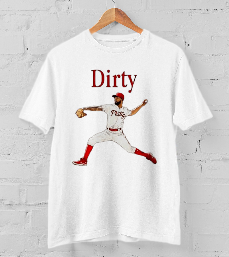 Jose Alvarado Phillies Dirty MLB Pitcher T-Shirt