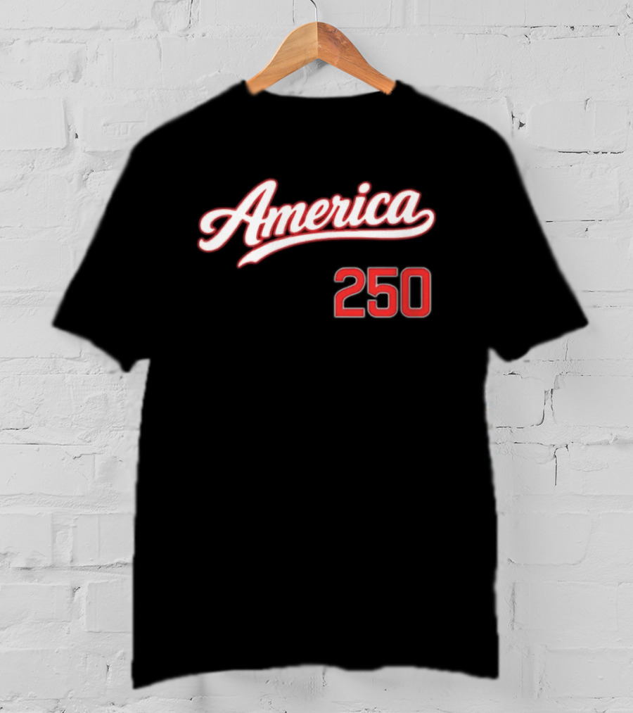 America 250 4th July Celebration Script T-Shirt