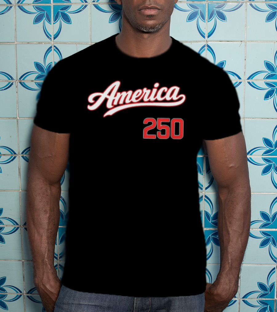 America 250 4th July Celebration Script T-Shirt