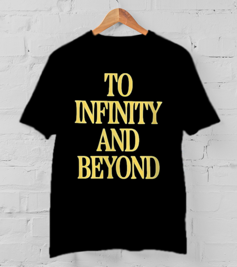 Buzz Lightyear Toy Story To Infinity And Beyond T-Shirt