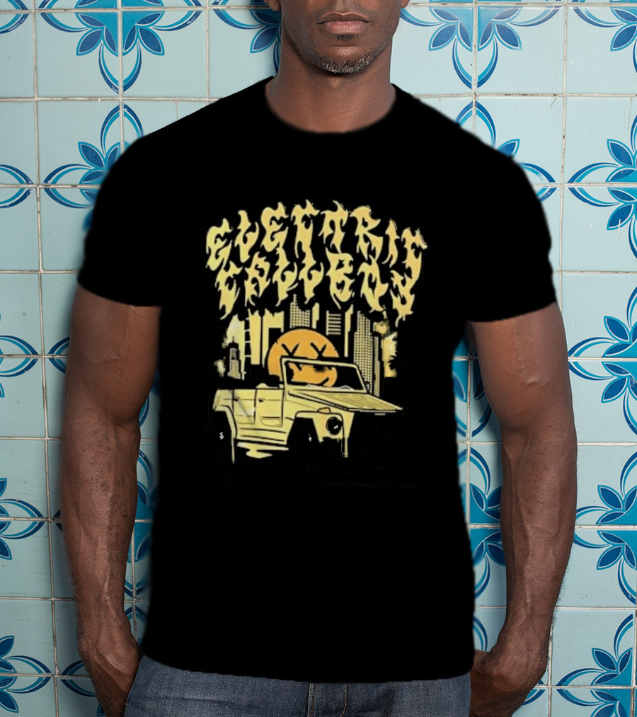 Electric Callboy Let The Good Times Roll Just Cruisin Urban Cityscape Vibes T-Shirt