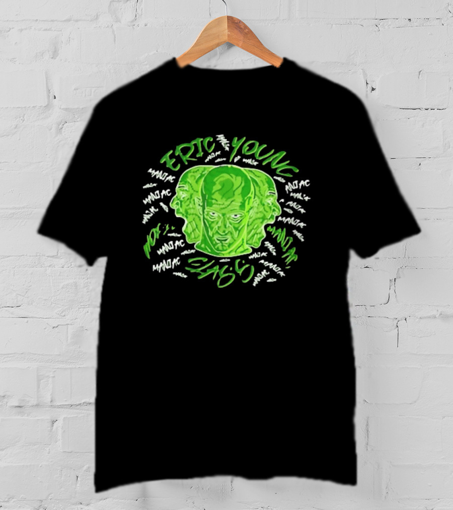 Eric Young Maniac Multiface World Class Green T-Shirt