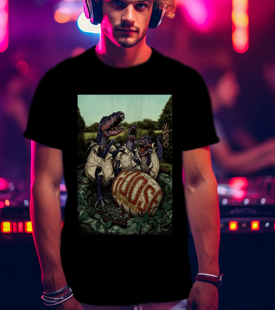 Goose June 15 16 2026 The Dome Virginia Beach VA Dinosaur T-Shirt
