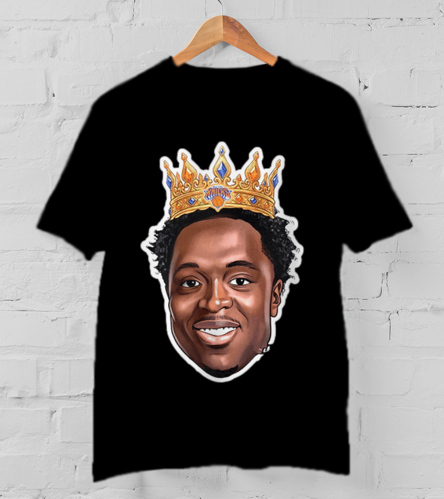 OG Anunoby New York Knicks NBA 2026 Crown T-Shirt