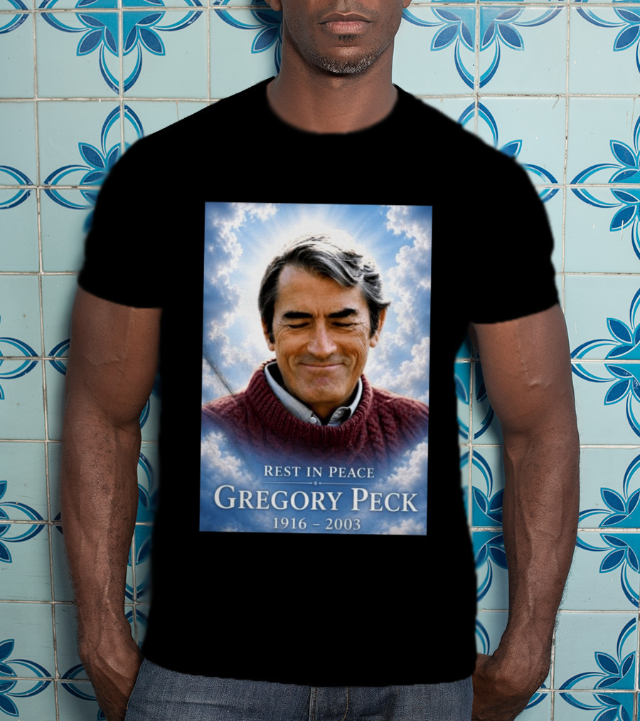 Rest In Peace Gregory Peck 1916 2003 Memorial T-Shirt