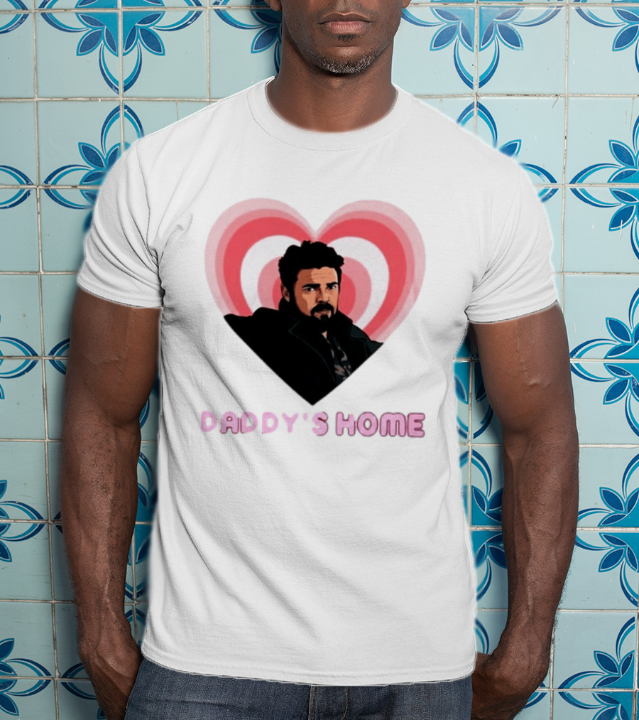 Daddy's Home The Boys Billy Butcher Heart T-Shirt