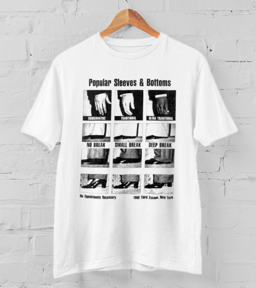Popular Sleeves And Bottoms No Appointments Necessary 1000 Third Avenue NYC Nine Square T-Shirt