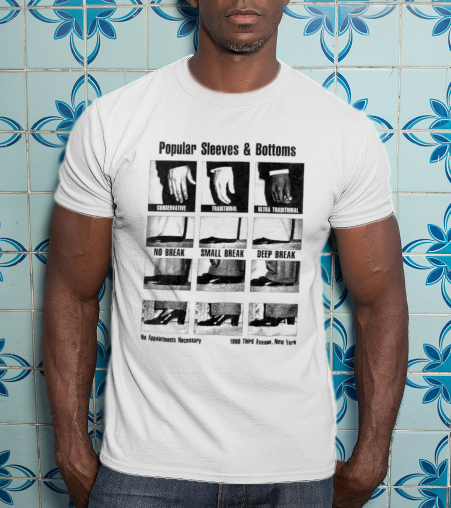 Popular Sleeves And Bottoms No Appointments Necessary 1000 Third Avenue NYC Nine Square T-Shirt