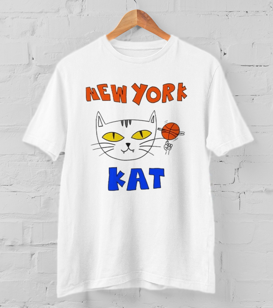 New York Kat Basketball T-Shirt