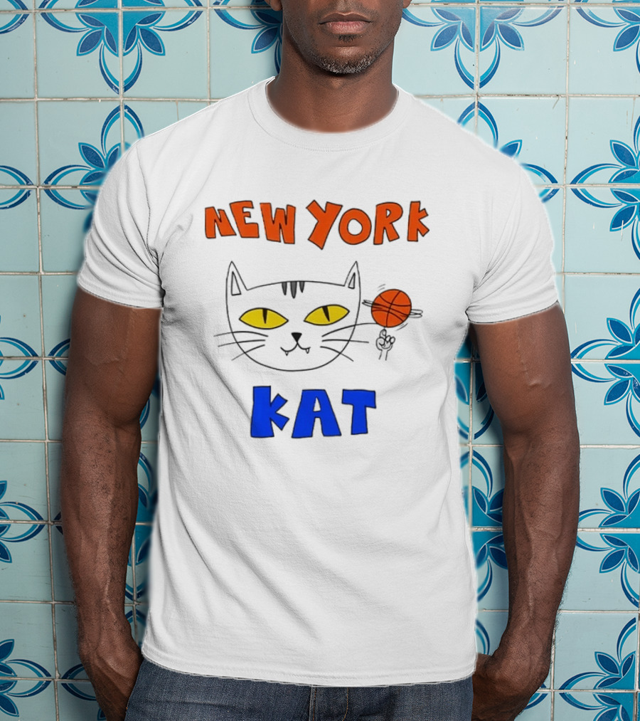 New York Kat Basketball T-Shirt