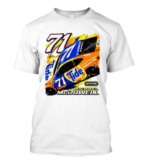 Michael McDowell Tide 71 NASCAR Racing Spire Motorsports Camry T-Shirt