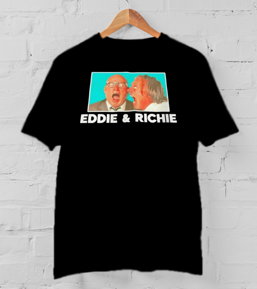 Eddie And Richie It's The Gas Man Classic Comedy Duo T-Shirt