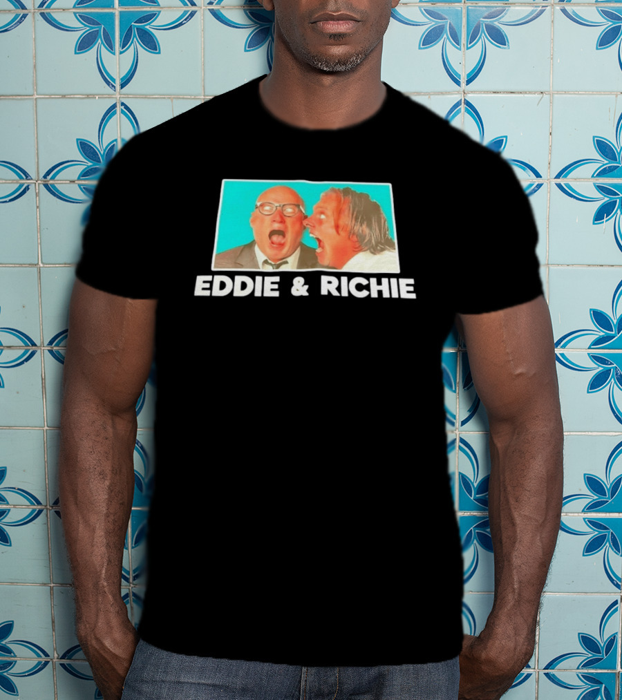 Eddie And Richie It's The Gas Man Classic Comedy Duo T-Shirt