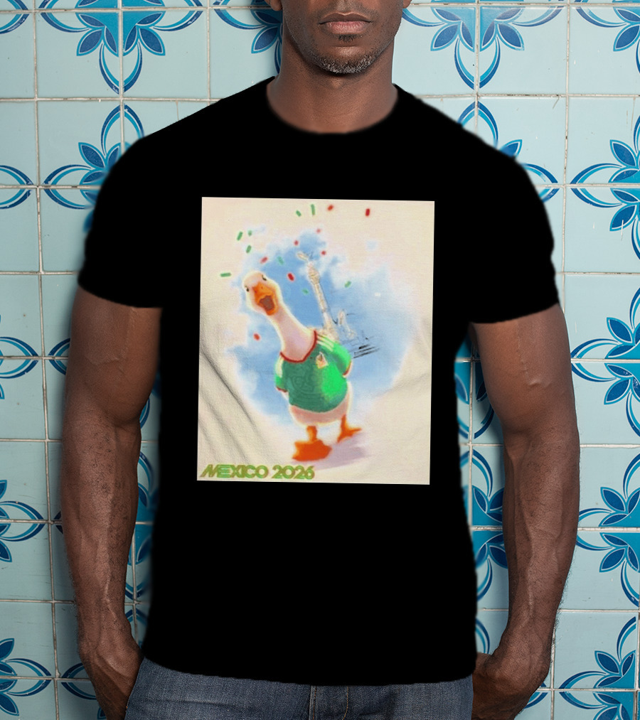 Goose Mexico Soccer Celebration 2026 T-Shirt