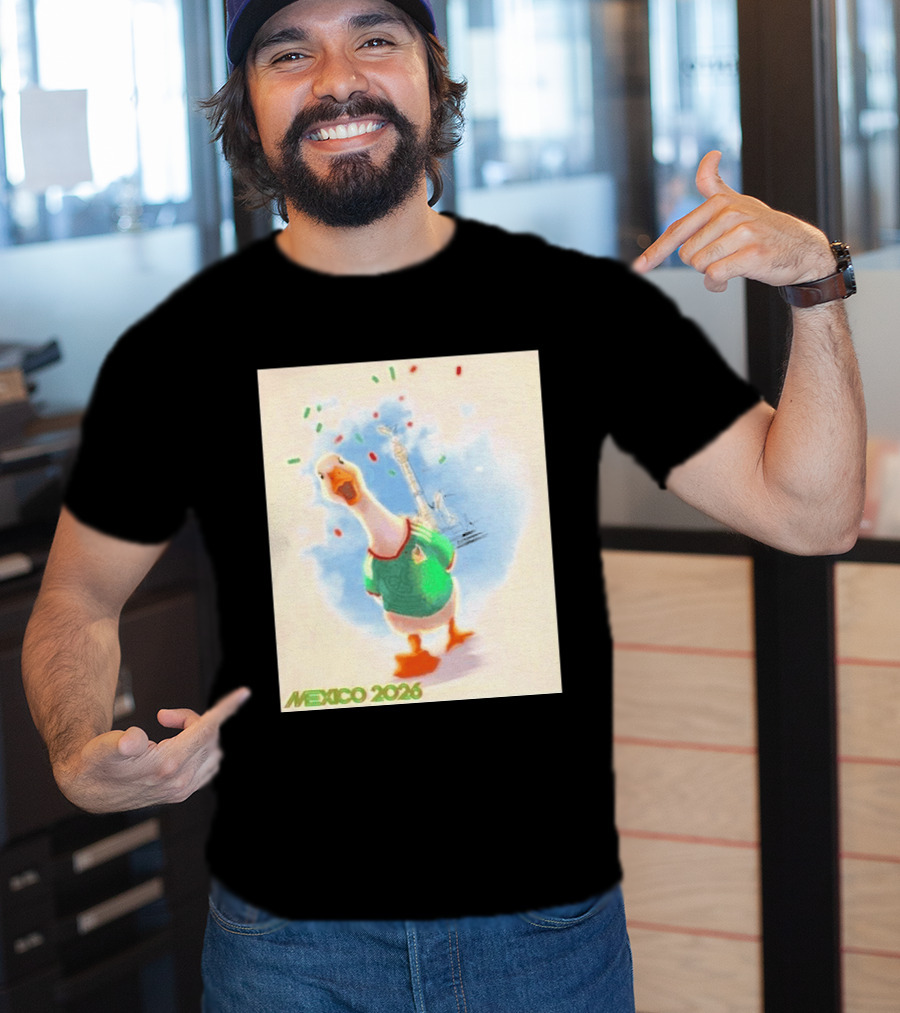Goose Mexico Soccer Celebration 2026 T-Shirt