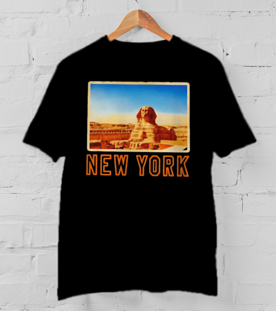 New York Humor Great Sphinx Of Giza Egypt Landmark T-Shirt