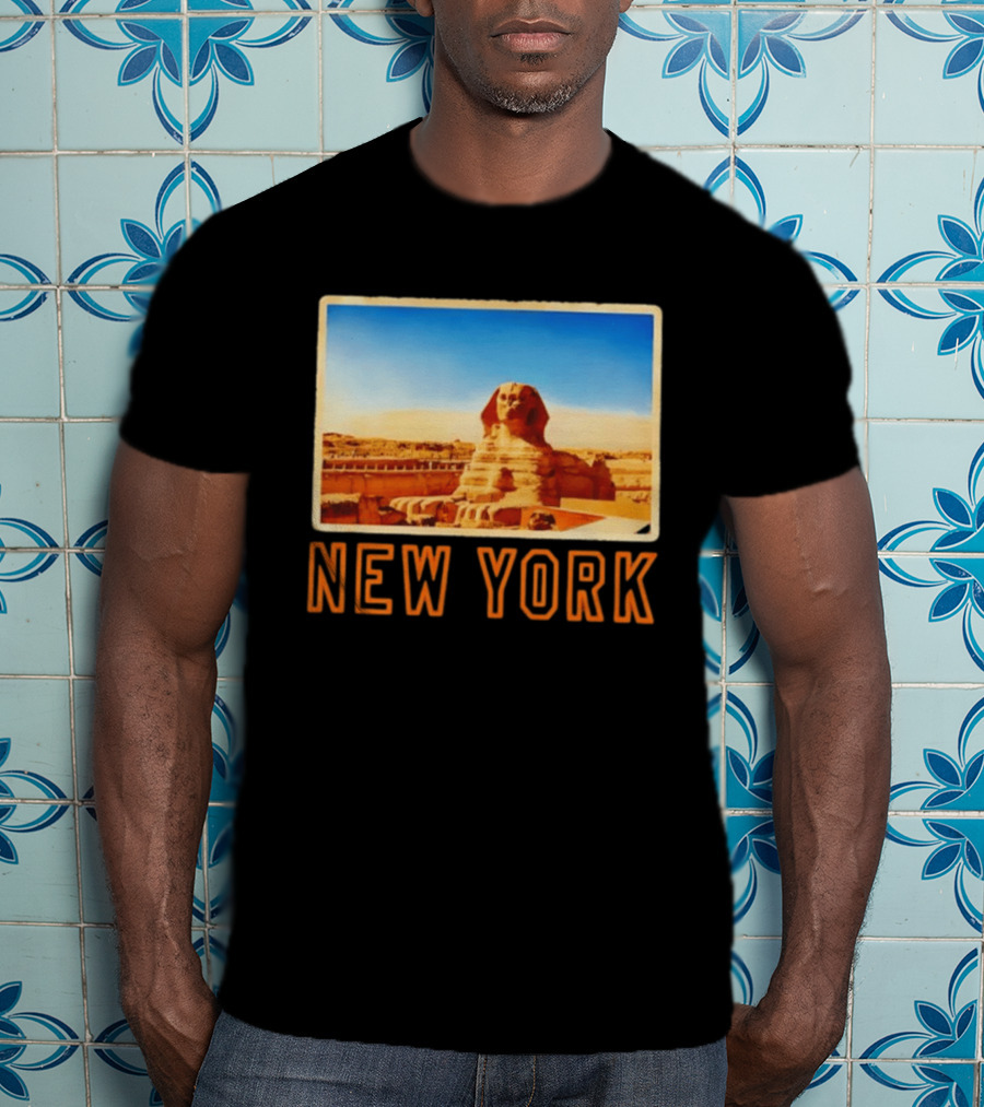 New York Humor Great Sphinx Of Giza Egypt Landmark T-Shirt