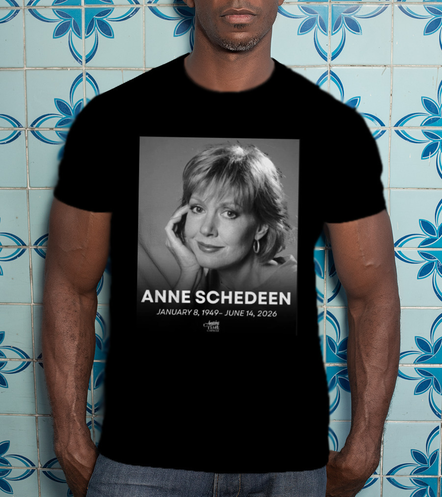 Anne Schedeen January 8 1949 June 14 2026 America Time Capsule T-Shirt