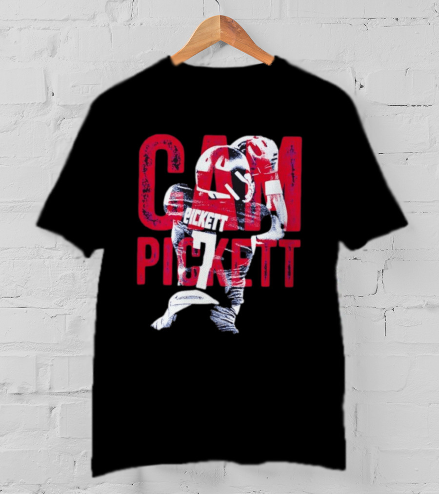 Kenny Pickett Pittsburgh Steelers Cam Pickett Number 7 T-Shirt