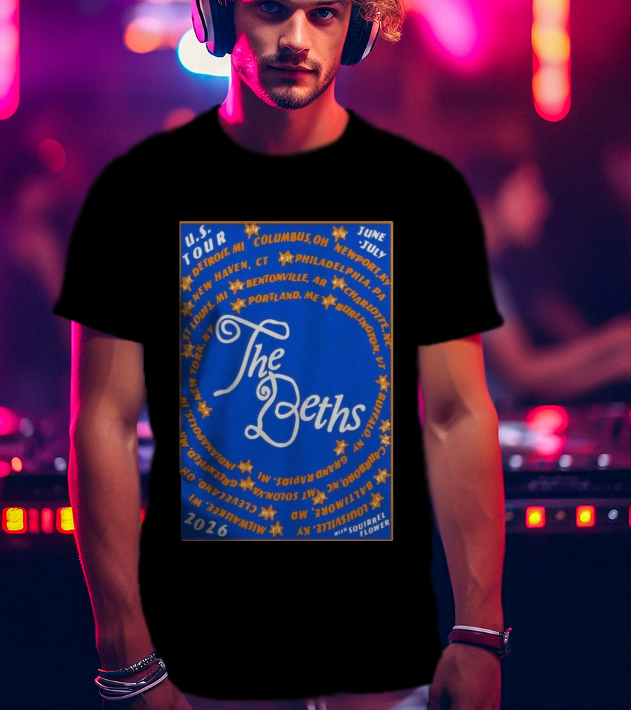 The Beths U.S. Tour 2026 New Haven St. Louis Philadelphia Providence T-Shirt