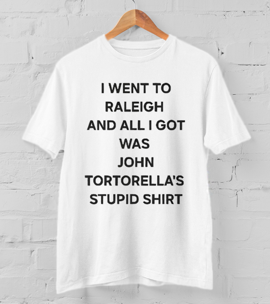 I Went To Raleigh And All I Got Was John Tortorella's Stupid T-Shirt