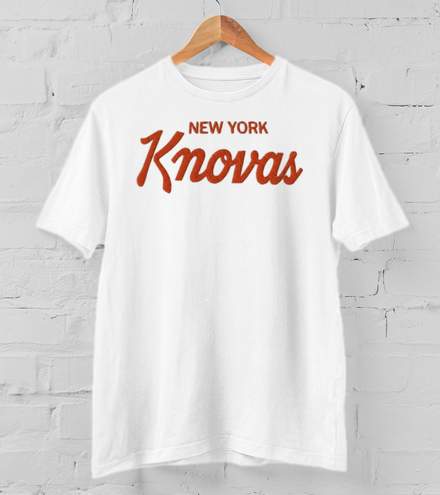 New York Knovas 2026 T-Shirt