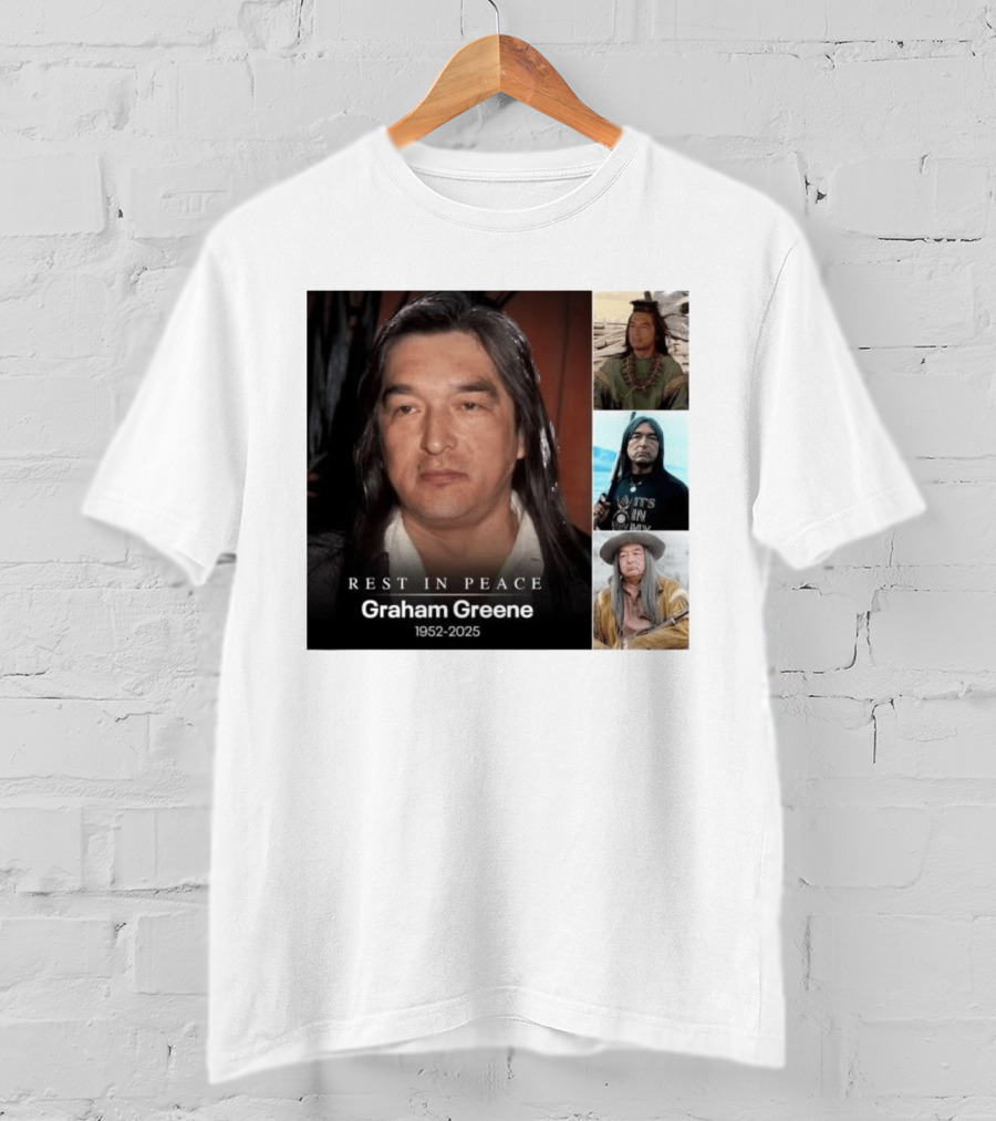 Rest In Peace Graham Greene 1952 2025 Memorial T-Shirt