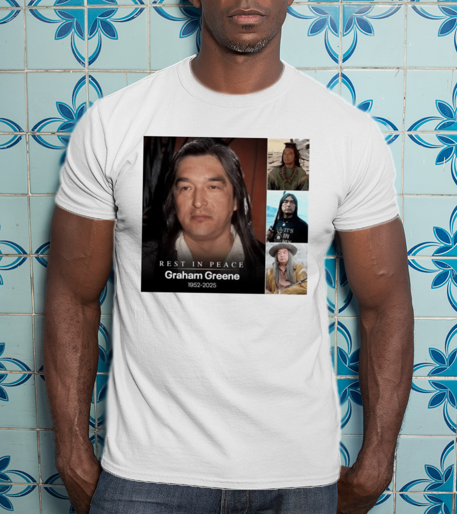 Rest In Peace Graham Greene 1952 2025 Memorial T-Shirt
