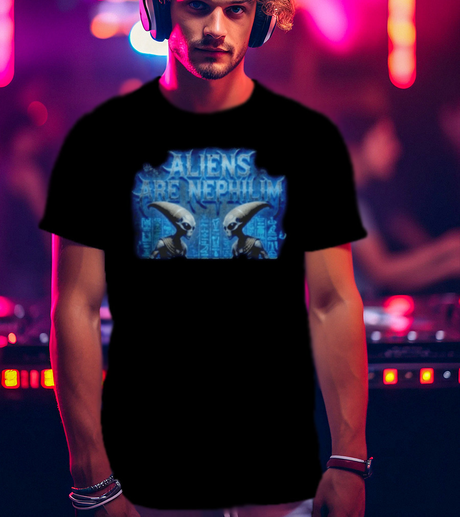 Aliens Are Nephilim Ancient Glyphs And Extraterrestrial Connection T-Shirt