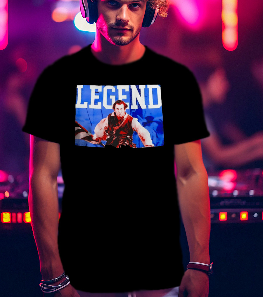 Legend Mel Gibson 2000 Film The Patriot T-Shirt