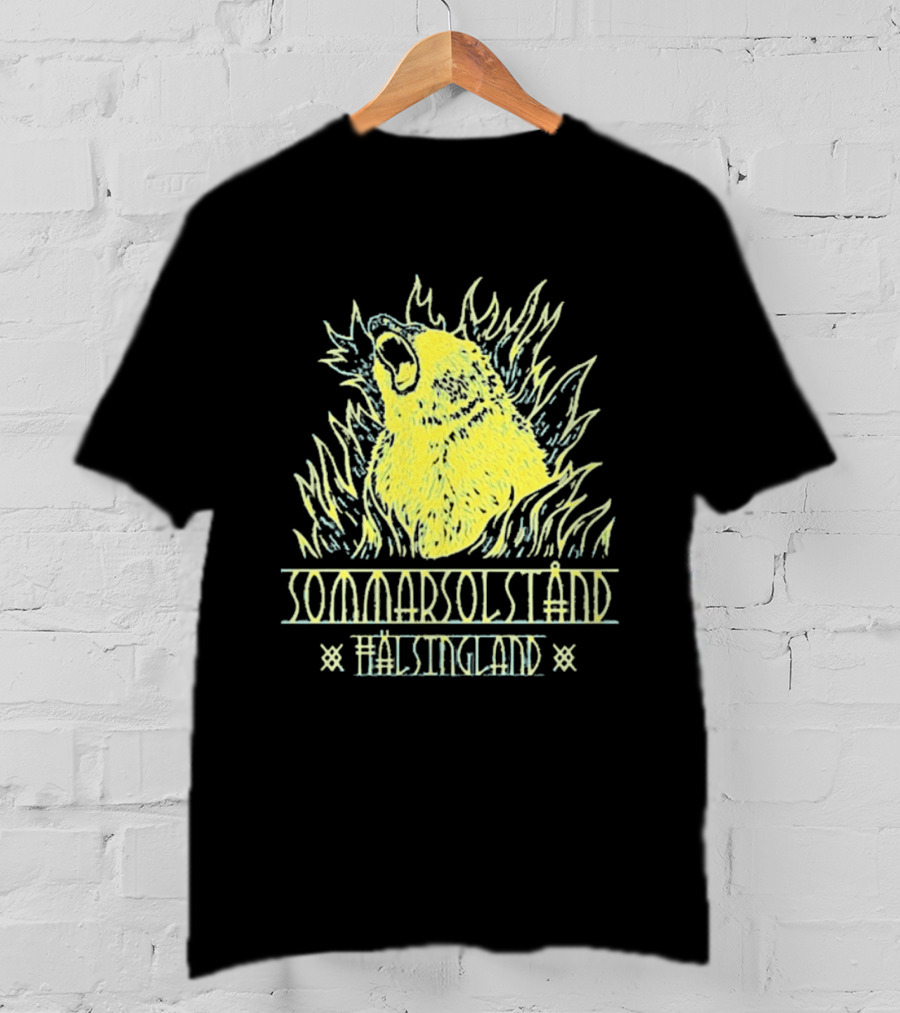 Sommarsolstånd Hälsingland Bear Flame T-Shirt
