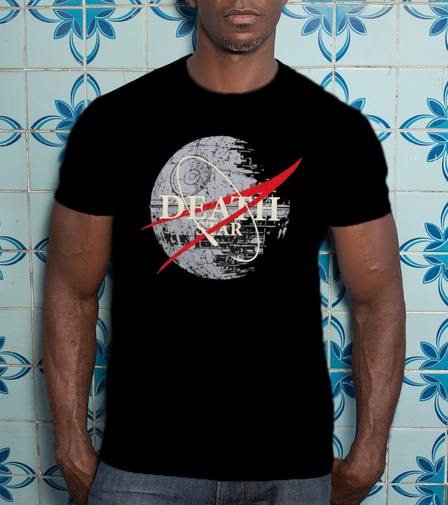 Death Star And The NASA T-Shirt